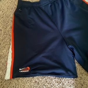 Mens Nike lacrosse Syracuse dry fit shorts